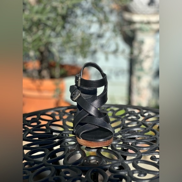 Madewell — 1937 Leather Platform Sandals - Picture 3 of 7